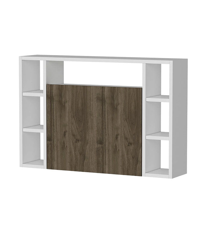 Bureau Mural Pliable Économiseur D’espace Mauve Clair