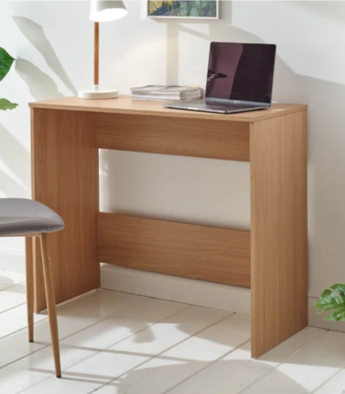 Bureau Basique Simple et Pratique Couleur Chêne