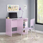 Bureau de Travail Mauve Clair