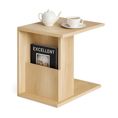 Table Moderne Pratique et Fonctionnelle Avec Espace de Rangement