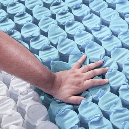 Matelas à Ressort Ensaché + Latex Naturel OrthoPlus 1 Place