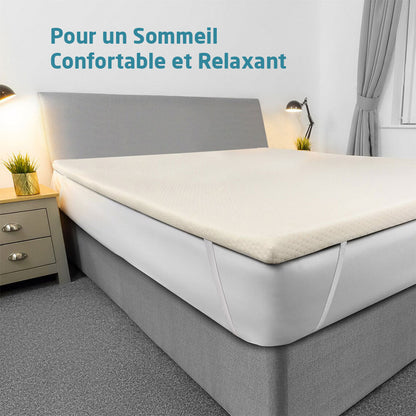 Sur-Matelas En Latex 100% Naturel Épaisseur 6 cm