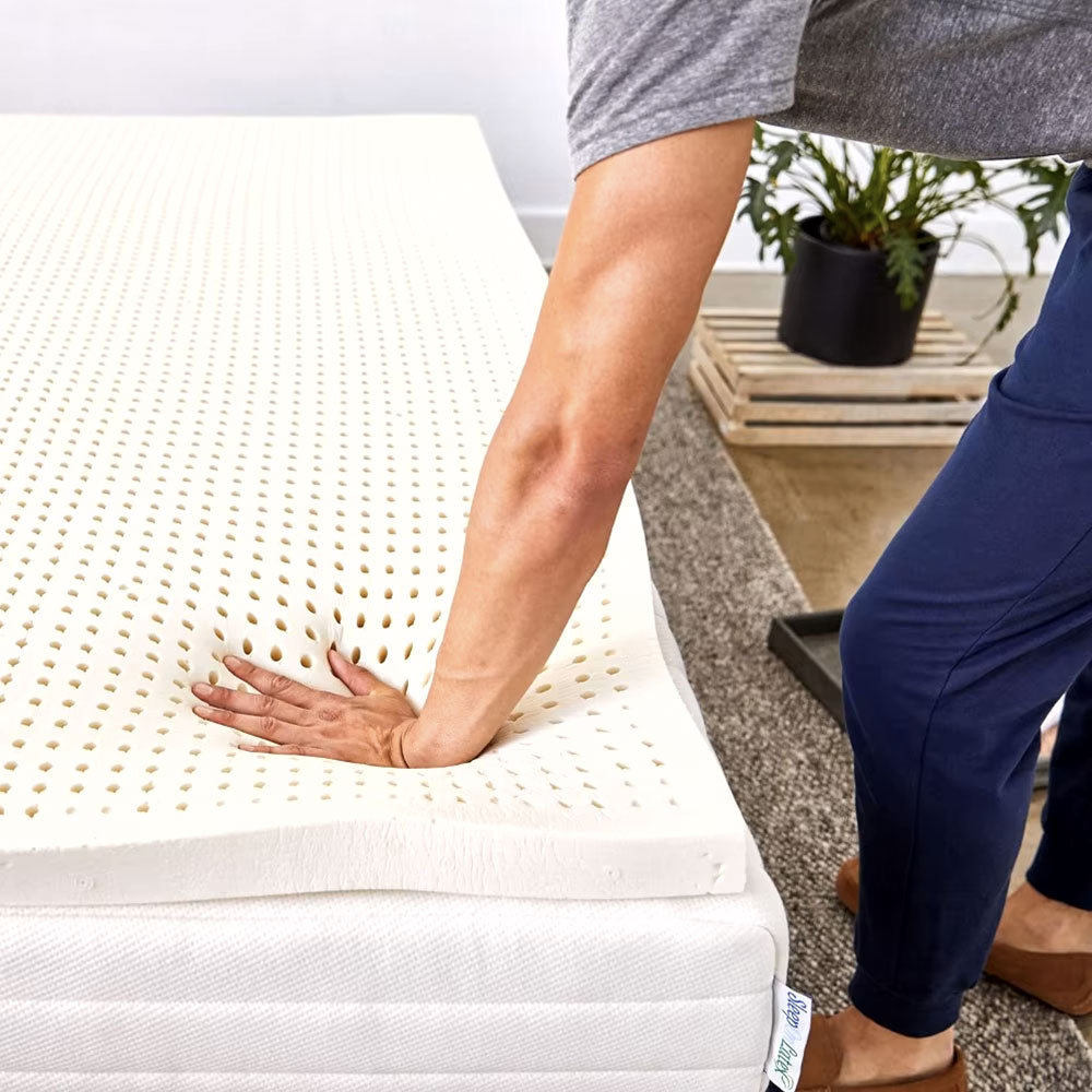 Sur-Matelas En Latex 100% Naturel Épaisseur 6 cm