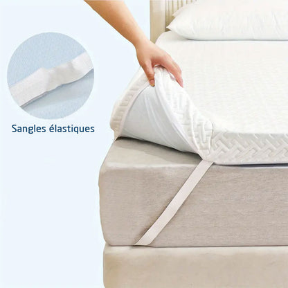 Sur-Matelas En Latex 100% Naturel Épaisseur 6 cm