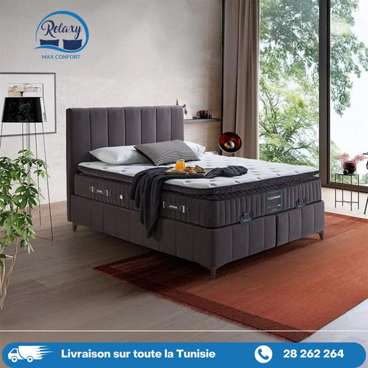Matelas Equinox Orthopédique Premium à Ressorts Ensachés avec Pillow Top