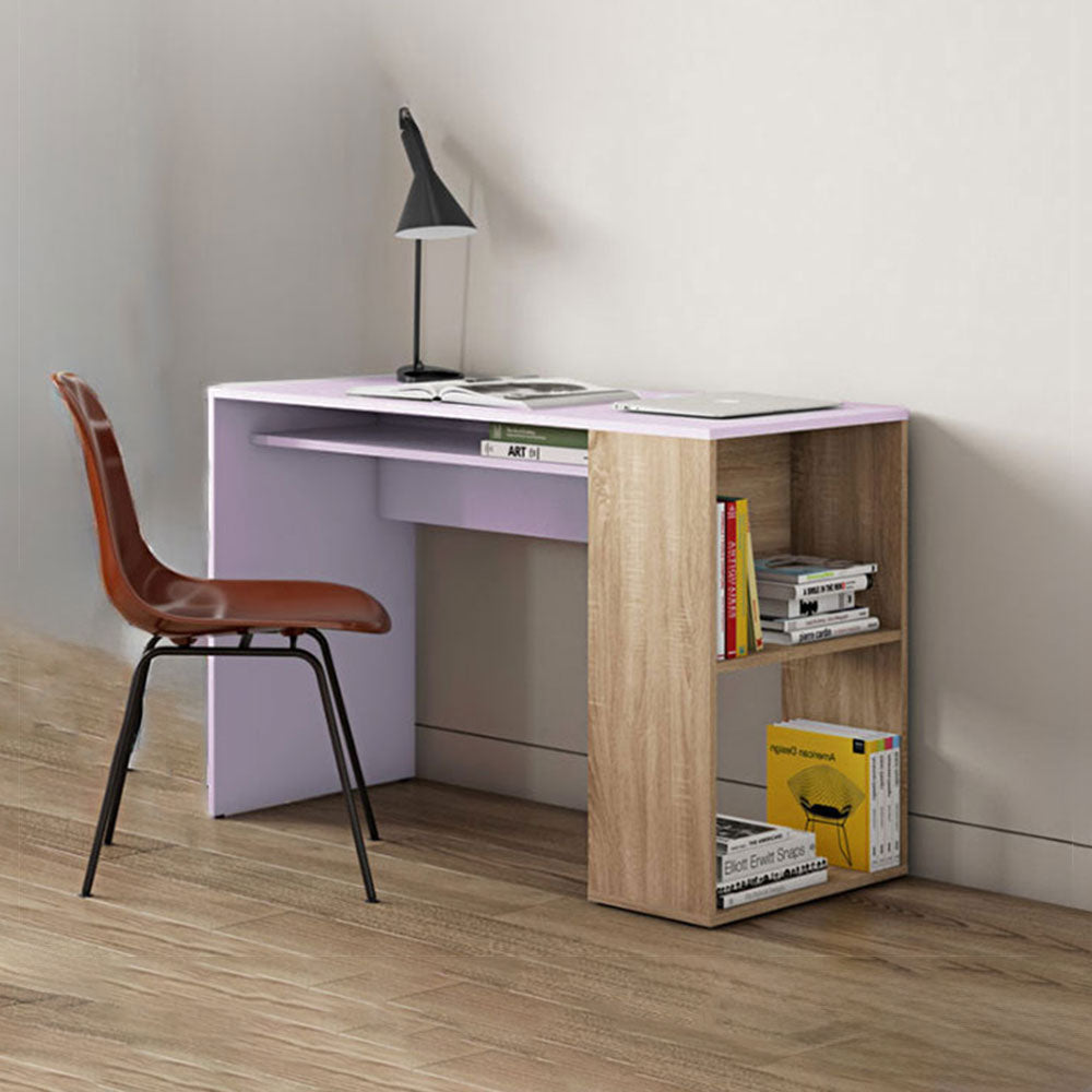Bureau Latéral Mauve Clair
